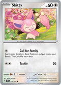 Skitty 130/162 — Temporal Forces Pokémon card