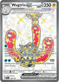 Wugtrio ex 190/162 Holofoil — Temporal Forces Pokémon card