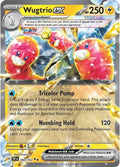 Wugtrio ex 060/162 Holofoil — Temporal Forces Pokémon card