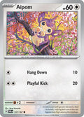 Aipom 137/167 Reverse Holofoil — Twilight Masquerade Pokémon card
