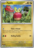 Applin 126/167 Reverse Holofoil — Twilight Masquerade Pokémon card