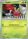 Applin 017/167 Reverse Holofoil — Twilight Masquerade Pokémon card
