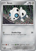 Aron 120/167 Reverse Holofoil — Twilight Masquerade Pokémon card