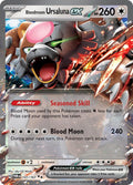 Bloodmoon Ursaluna ex 141/167 Holofoil — Twilight Masquerade Pokémon card