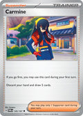 Carmine 145/167 Reverse Holofoil — Twilight Masquerade Pokémon card