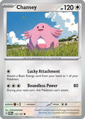 Chansey 133/167 Reverse Holofoil — Twilight Masquerade Pokémon card
