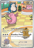Chansey 187/167 Holofoil — Twilight Masquerade Pokémon card