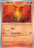 Chi-Yu 039/167 Reverse Holofoil — Twilight Masquerade Pokémon card