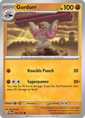 Gurdurr 104/167 — Twilight Masquerade Pokémon card