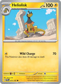 Heliolisk 071/167 — Twilight Masquerade Pokémon card