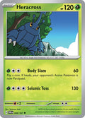 Heracross 008/167 Reverse Holofoil — Twilight Masquerade Pokémon card