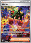 Kieran 218/167 Holofoil — Twilight Masquerade Pokémon card