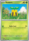 Sunkern 006/167 — Twilight Masquerade Pokémon card