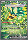 Teal Mask Ogerpon ex 211/167 Holofoil — Twilight Masquerade Pokémon card
