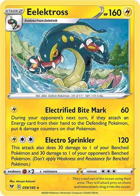 Pokemon - Vivid Voltage - Eelektross - 059/185