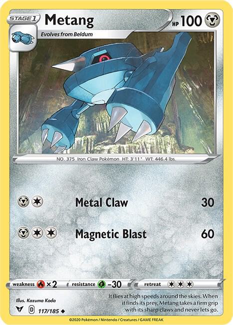 Pokemon - Vivid Voltage - Metang - 117/185