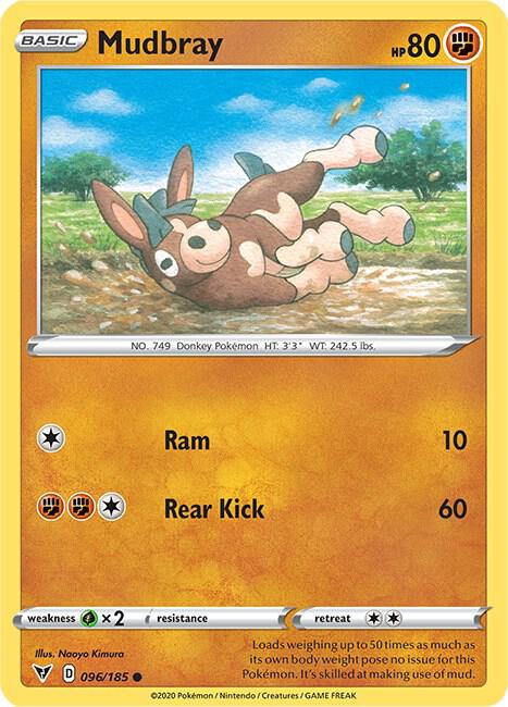 Pokemon - Vivid Voltage - Mudbray - 096/185