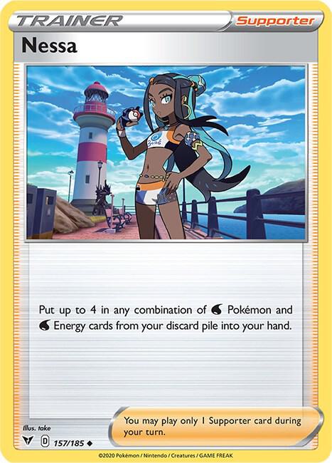 Pokemon - Vivid Voltage - Nessa - 157/185