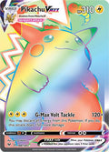 Pikachu VMAX 188/185 Holofoil — Vivid Voltage Pokémon card