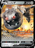 Steelix V 115/185 Holofoil — Vivid Voltage Pokémon card