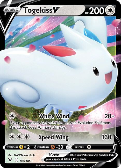 Pokemon - Vivid Voltage - Togekiss V - 140/185 - Holofoil