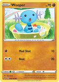 Wooper 083/185 Reverse Holofoil — Vivid Voltage Pokémon card