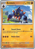 Boldore 047/086 Reverse Holofoil — White Flare Pokémon card