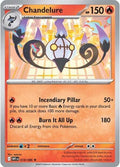 Chandelure 018/086 Reverse Holofoil — White Flare Pokémon card