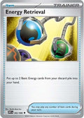 Energy Retrieval 082/086 Reverse Holofoil — White Flare Pokémon card