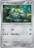 Ferroseed 068/086 Reverse Holofoil — White Flare Pokémon card