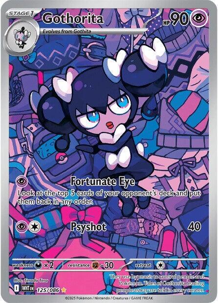 Pokemon - Scarlet & Violet - White Flare - Gothorita - 125/086 - Holofoil