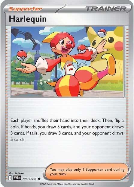 Pokemon - Scarlet & Violet - White Flare - Harlequin - 083/086