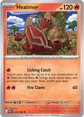 Heatmor 019/086 — White Flare Pokémon card