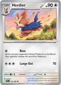 Herdier 075/086 — White Flare Pokémon card