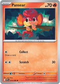 Pansear 014/086 Reverse Holofoil — White Flare Pokémon card