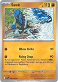 Sawk 049/086 Reverse Holofoil — White Flare Pokémon card