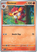 Simisear 015/086 Reverse Holofoil — White Flare Pokémon card