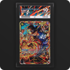 Sabo OP13-120 Carrying On His Will Ace Grading 10, front of the graded slab