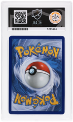 Salazzle 224/217 Ascended Heroes Ace Grading 10, close-up back view of the certified slab