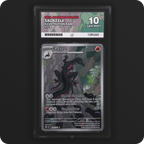 Salazzle 224/217 Ascended Heroes Ace Grading 10, front of the graded slab