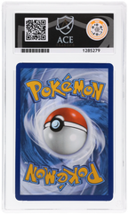 Serperior ex 156/086 Black Bolt Ace Grading 10 — close-up back view of the certified slab