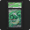 Serperior ex 156/086 Black Bolt Ace Grading 10 — front of the graded slab
