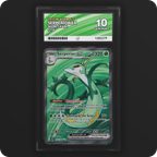 Serperior ex 156/086 Black Bolt Ace Grading 10 — front of the graded slab
