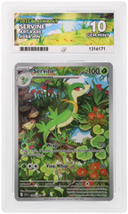 Servine 088/086 Black Bolt Ace Grading 10 — close-up front view of the certified slab