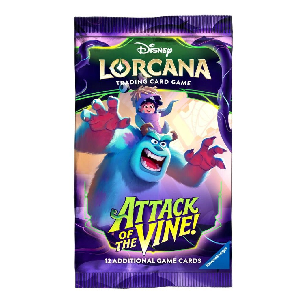 Disney Lorcana Attack of the Vine! - Set 13 - Booster Display (24 Packs), booster pack art