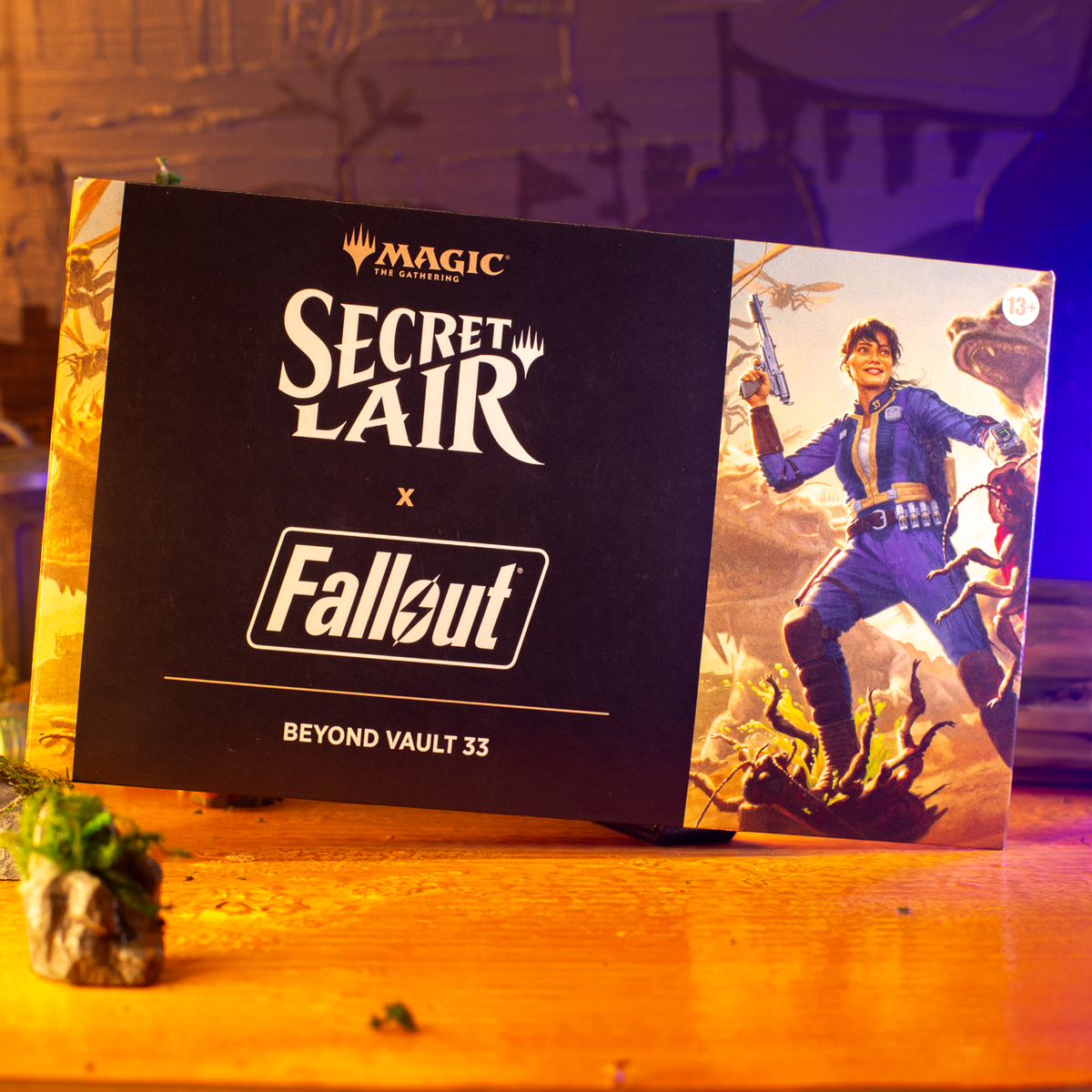Secret Lair x Fallout Beyond Vault 33, packaging