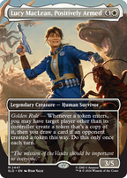 Secret Lair x Fallout Beyond Vault 33, Lucy MacLean, Positively Armed