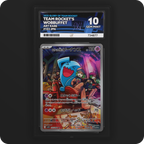 Team Rocket's Wobbuffet 103/098 Glory of Team Rocket Ace Grading 10 — front of the graded slab