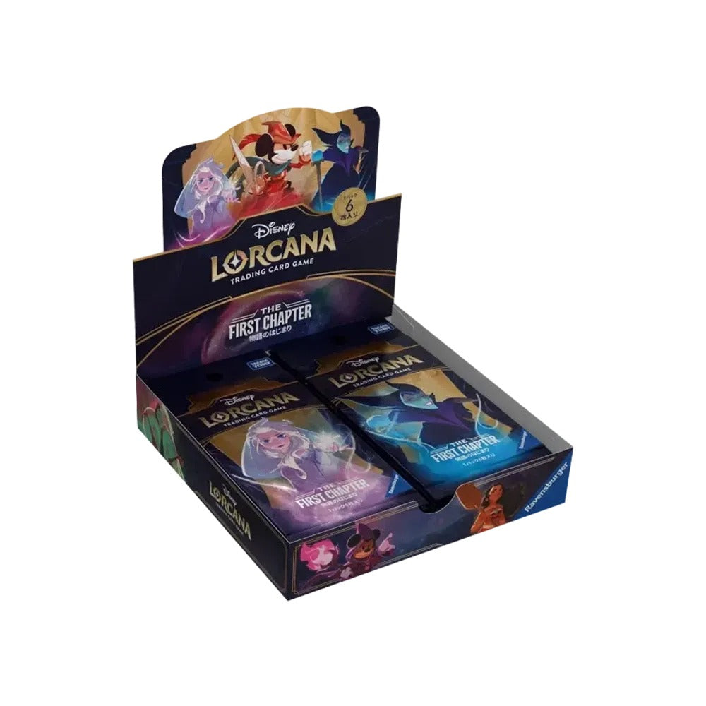 Disney Lorcana The First Chapter Japanese booster box, box