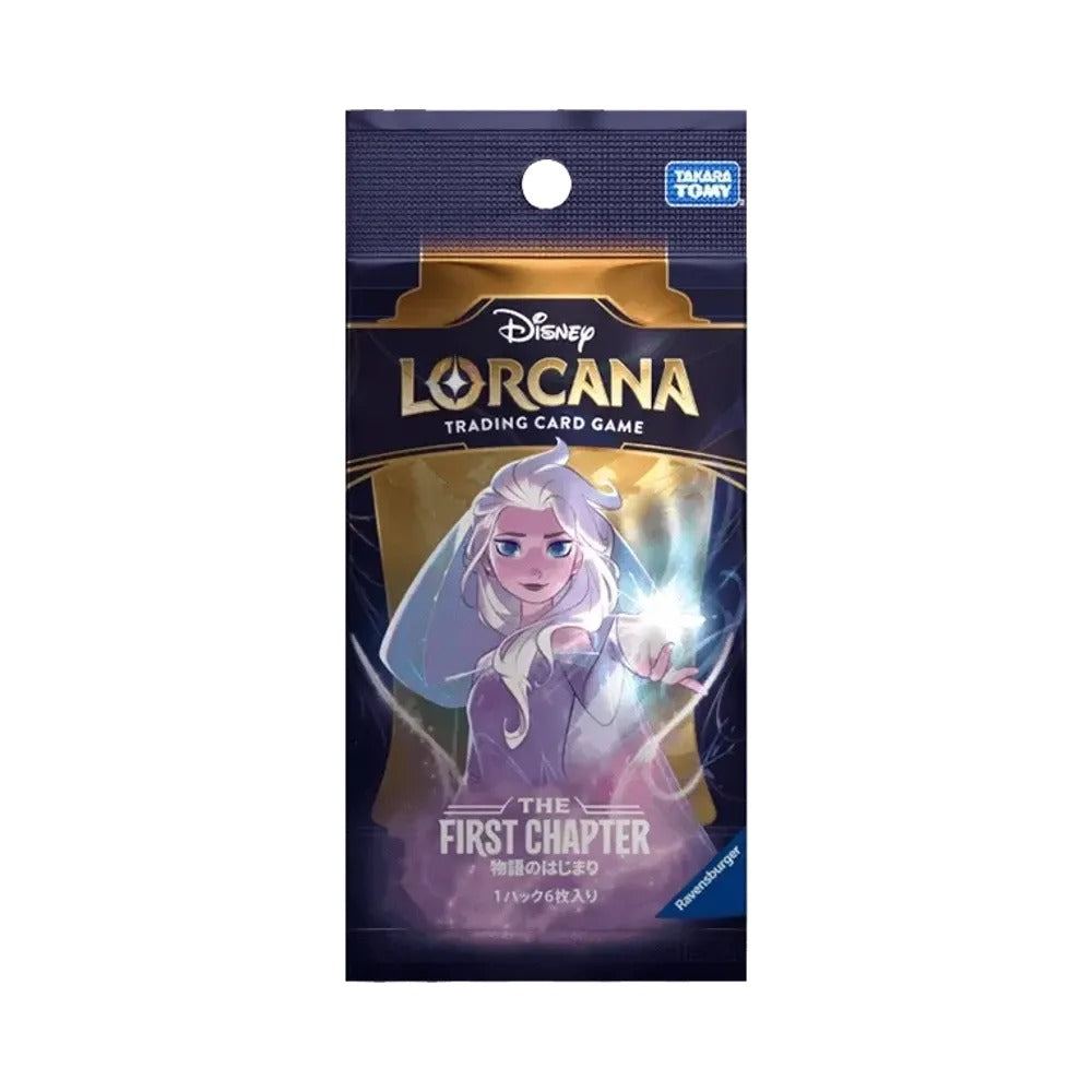 Disney Lorcana The First Chapter Japanese booster box, Elsa pack